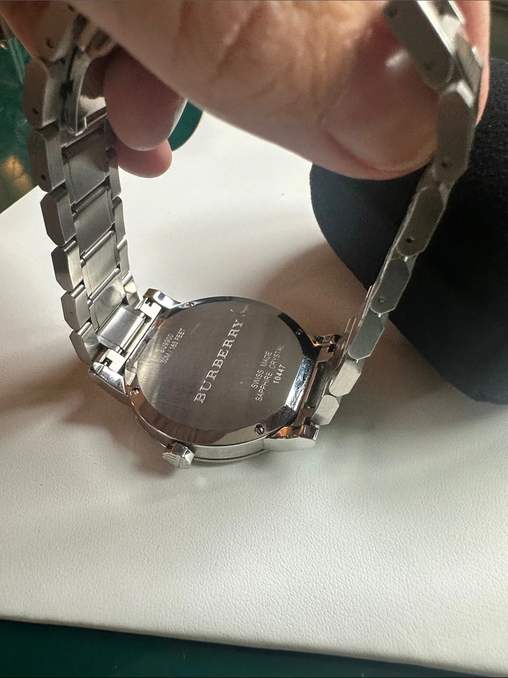 Burberry Men's Chronograph The City Silver 42mm Watch